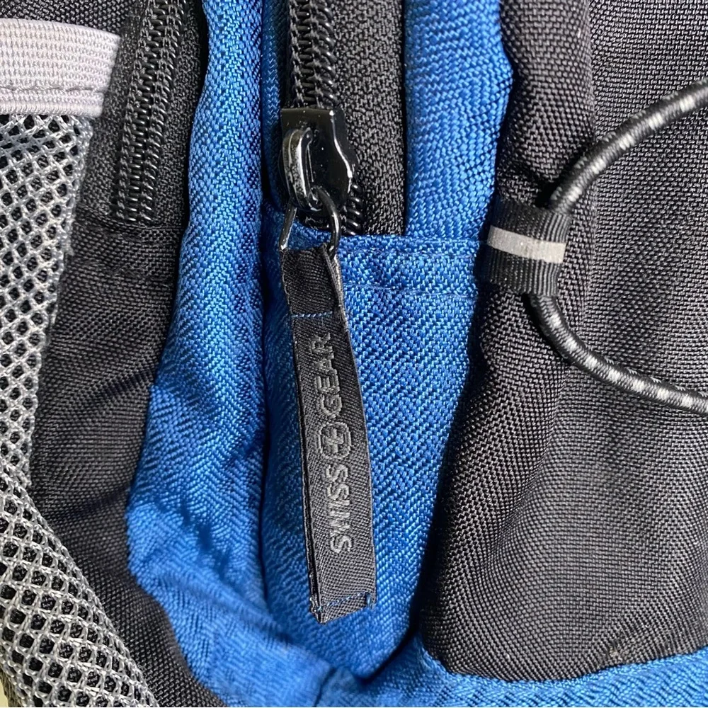 SwissGear Mars Black and Blue Laptop Compartment Backpack
